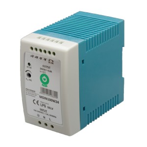 MPL- Τροφοδοτικό Ράγας - MWDIN100W/24V Τροφοδοτικά ράγας